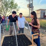 Fortalece UT Matamoros innovación ambiental con huerto tecnológico